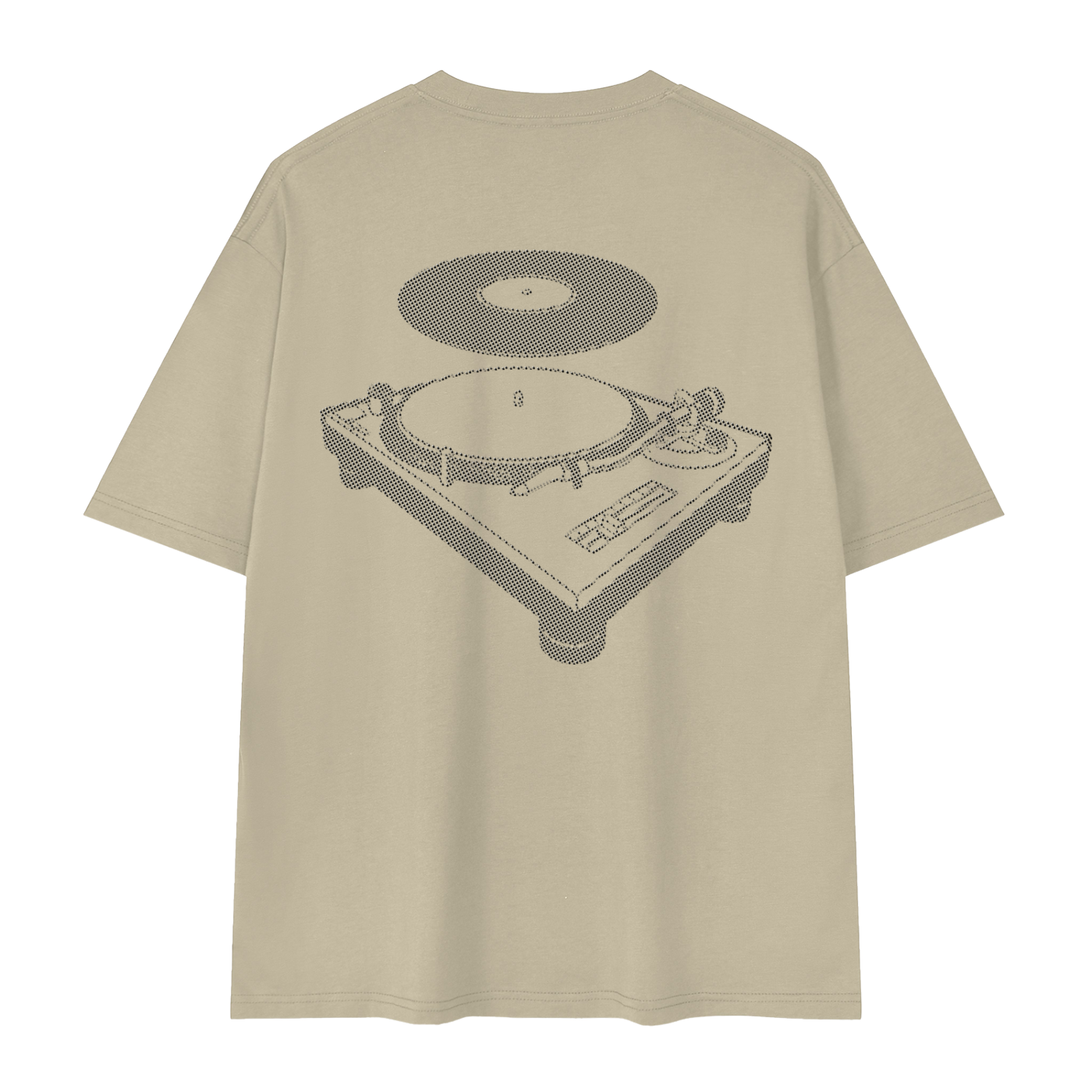 Deep Crates Only Cream T-Shirt