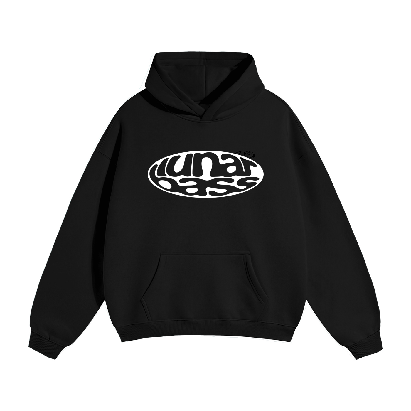 Lunar Bass Black Hoodie