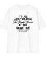 Right Record White T-Shirt