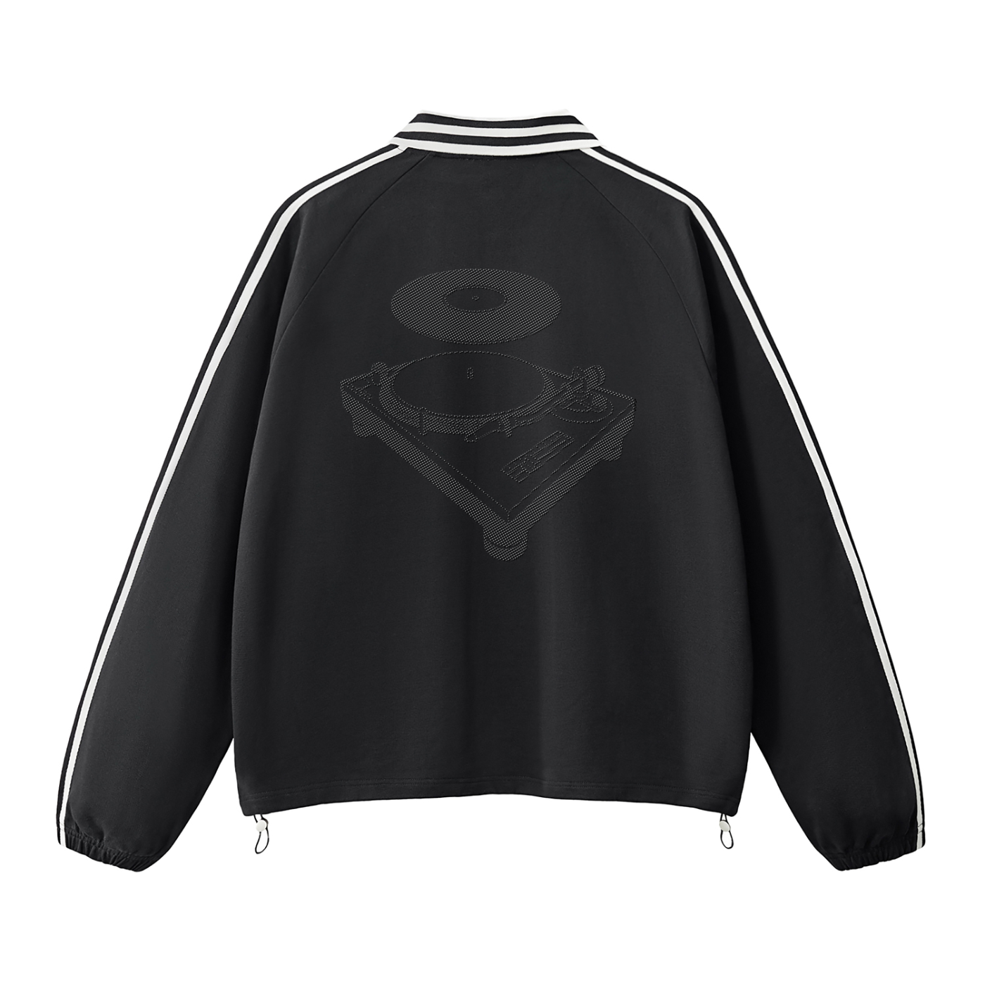 Deep Crates Only Black Sweatshirt