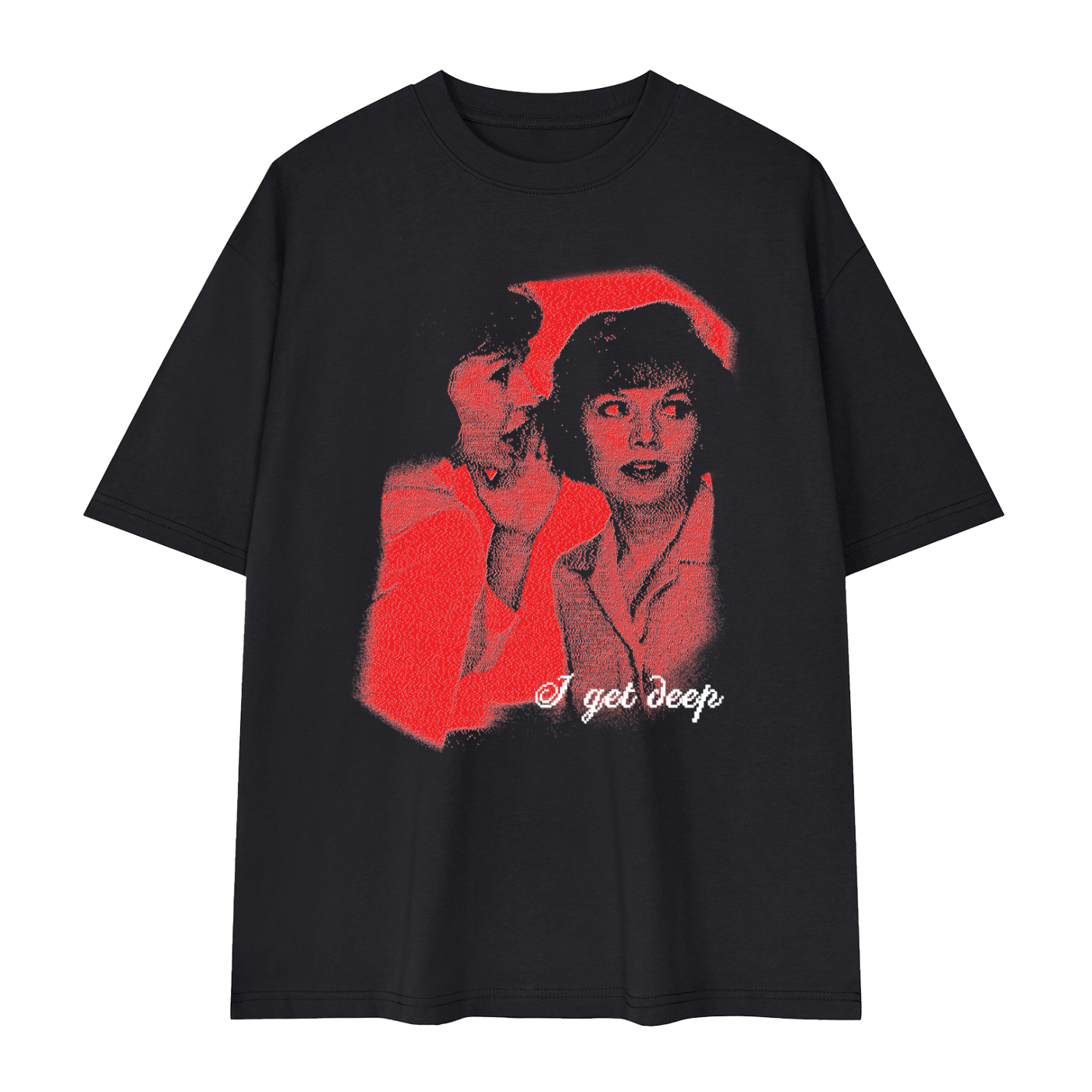 I Get Deep Black T-Shirt