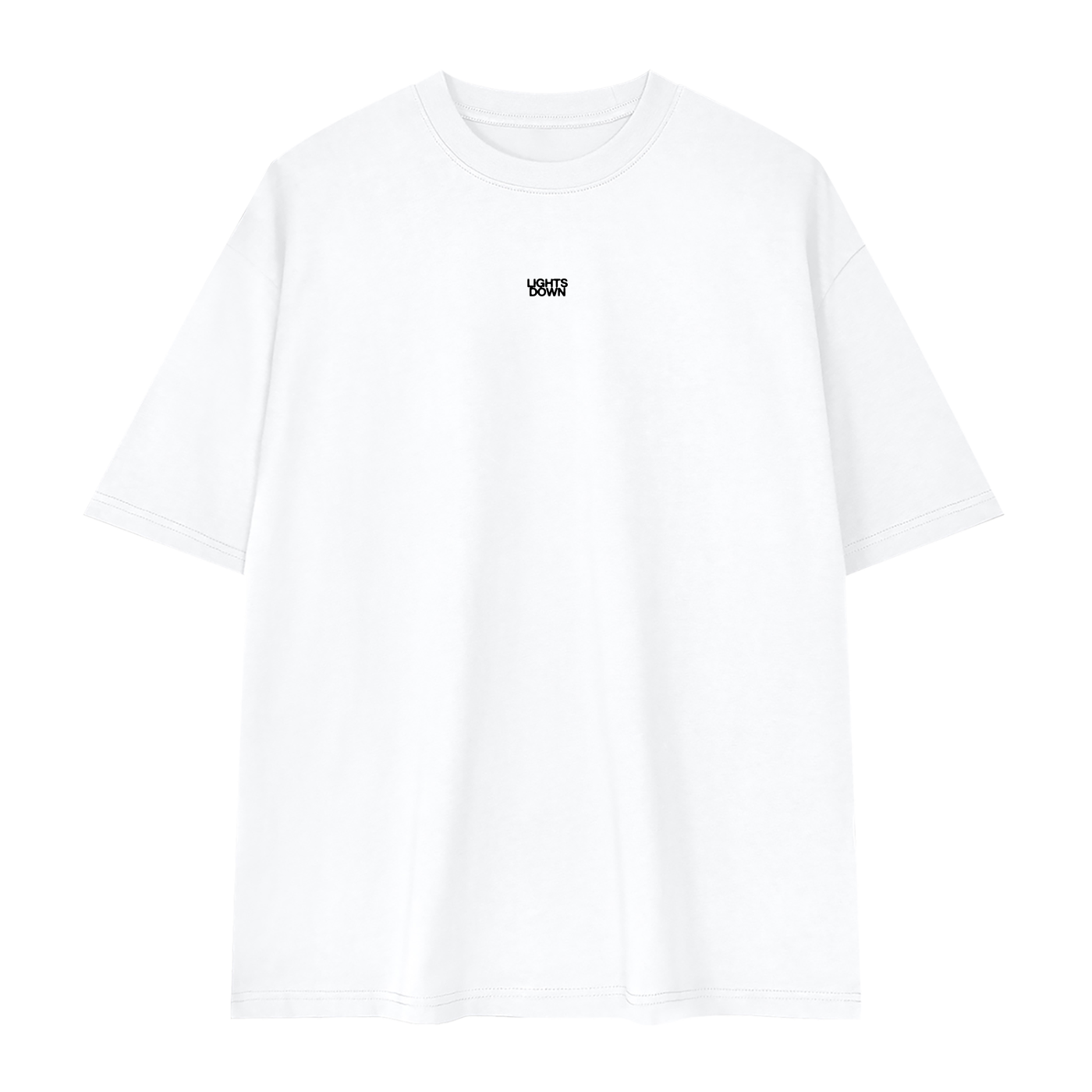 Lights Down White T-Shirt