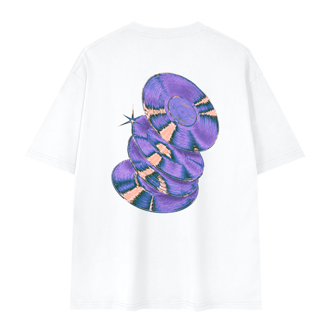 On Vinyl Please White T-Shirt