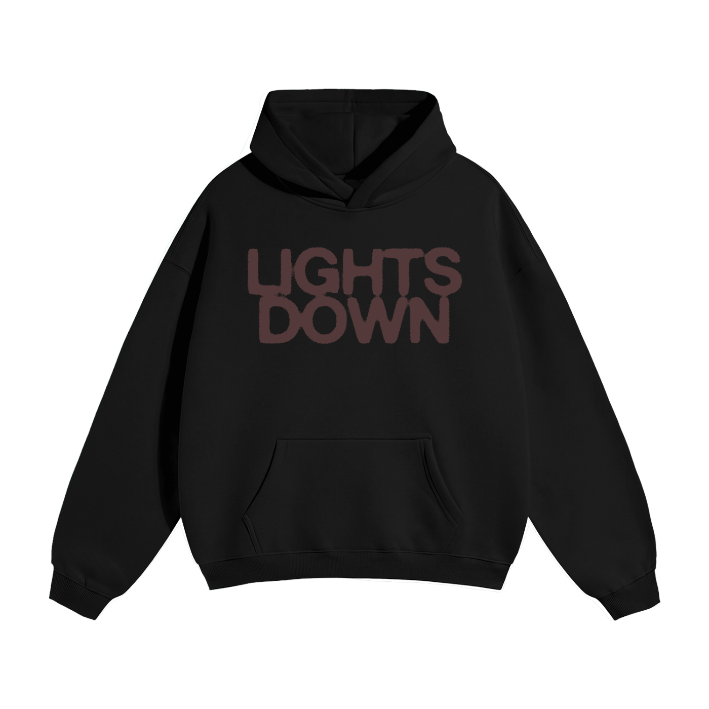 Lights Down Black Hoodie