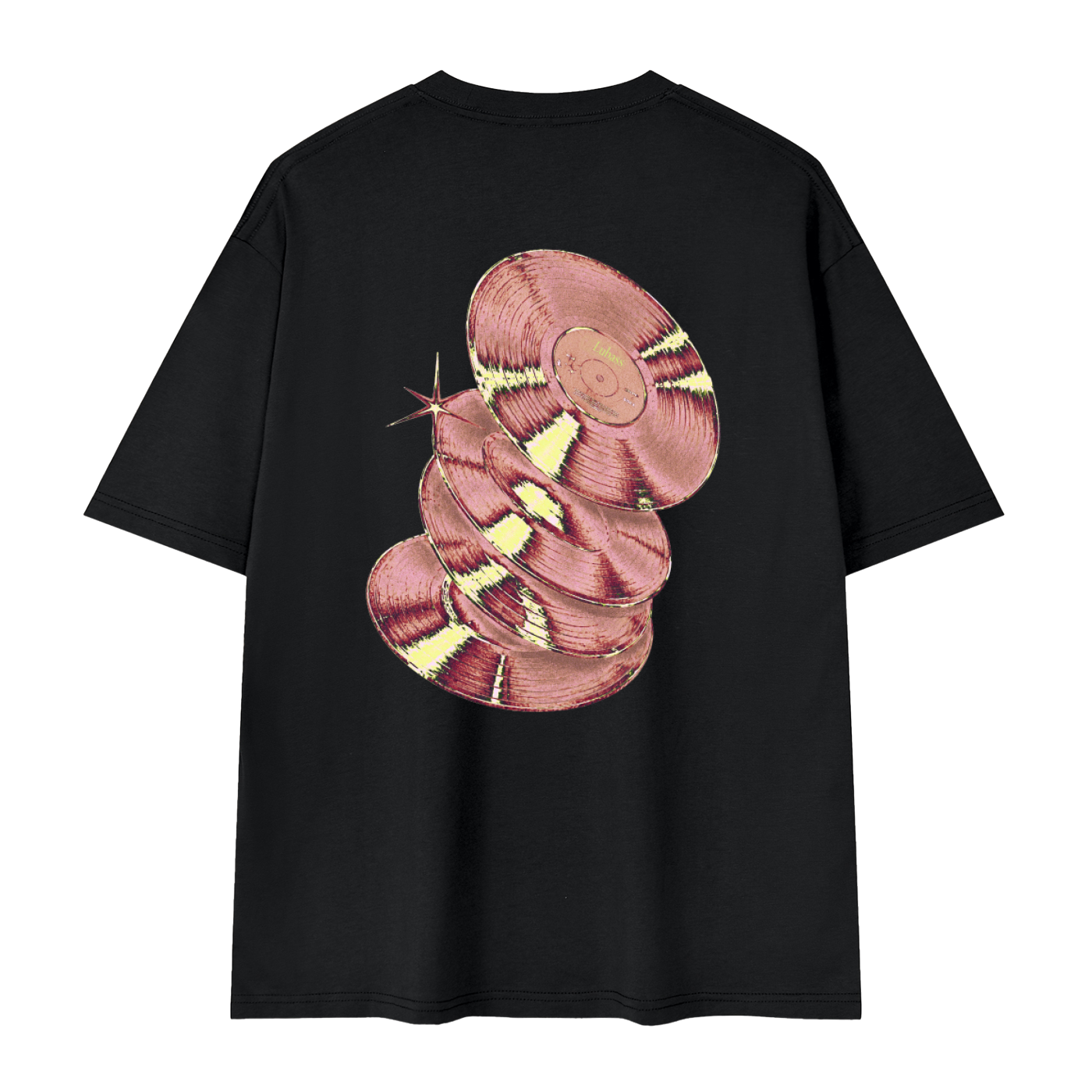 On Vinyl Please Black T-Shirt